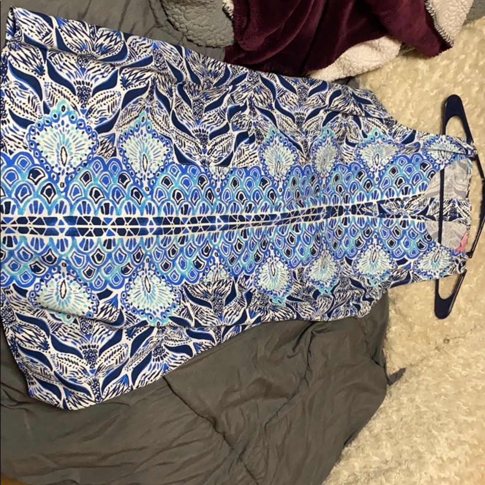 Blue Lilly Pulitzer dress!